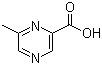 structure of CAS# 5521-61-9, 6-Methyl-2-pyrazinecarboxylic acid;2-Methylpyrazine-6-carboxylic acid