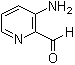 结构式 CAS# 55234-58-7, 3-氨基-2-吡啶甲醛