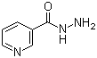 结构式 CAS# 553-53-7, 烟酰肼; 3-吡啶甲酰肼
