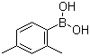 结构式 CAS# 55499-44-0, 2,4-二甲基苯硼酸