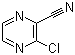 结构式 CAS# 55557-52-3, 2-氯-3-氰基吡嗪
