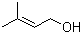 结构式 CAS# 556-82-1, 3-甲基-2-丁烯-1-醇
