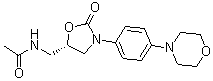 structure of CAS# 556801-15-1, Desfluorolinezolid;N-[[(5S)-3-[4-(4-Morpholinyl)phenyl]-2-oxo-5-oxazolidinyl]methyl]acetamide