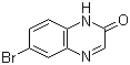 6-Bromoquinoxalin-2(1H)-one molecular structure (CAS 55687-34-8)