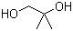 structure of CAS# 558-43-0, 2-Methyl-1,2-propanediol;1,2-Dihydroxy-2-methylpropane; 1,2-Dihydroxyisobutane; 2-Hydroxy-2-methylpropanol