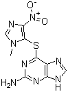 结构式 CAS# 5581-52-2, 硝咪硫鸟嘌呤
