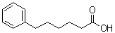 structure of CAS# 5581-75-9, Benzenehexanoic acid;6-Phenylcaproic acid; 6-Phenylhexanoic acid; NSC 66179