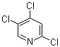 structure of CAS# 55934-01-5, 2,4,5-Trichloropyridine