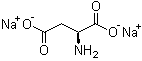 structure of CAS# 5598-53-8, L-Aspartic acid disodium salt;Disodium L-aspartate; Disodium aspartate