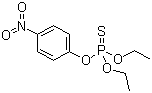 Parathion molecular structure (CAS 56-38-2)