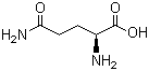 L-谷氨酰胺分子结构 (CAS 56-85-9)