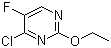 结构式 CAS# 56076-20-1, 4-氯-2-乙氧基-5-氟嘧啶