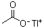 structure of CAS# 563-68-8, Thallium(I) acetate;Thallous acetate