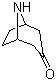 结构式 CAS# 5632-84-8, 去甲托品酮; 8-氮杂双环[3,2,1]辛-3-酮