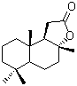 Sclareolide molecular structure (CAS 564-20-5)