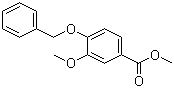 Methyl 4-benzyloxy-3-methoxybenzoate molecular structure (CAS 56441-97-5)