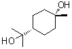顺式-对薄荷-1,8-二醇分子结构 (CAS 565-48-0)