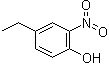 structure of CAS# 56520-98-0, 4-Ethyl-2-nitrophenol;2-Nitro-4-ethylphenol