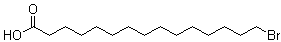 15-Bromopentadecanoic acid molecular structure (CAS 56523-59-2)