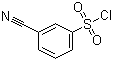 structure of CAS# 56542-67-7, 3-Cyanobenzene-1-sulfonyl chloride