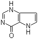 structure of CAS# 5655-01-6, 1,5-Dihydro-4H-pyrrolo[3,2-d]pyrimidin-4-one;1,4,6-Triazainden-7(6H)-one