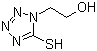 structure of CAS# 56610-81-2, 2-(5-Mercaptotetrazole-1-yl)ethanol;1-(2-Hydroxyethyl)-5-mercapto-1,2,3,4-tetrazole