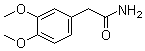 3,4-Dimethoxyphenylacetamide molecular structure (CAS 5663-56-9)