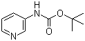structure of CAS# 56700-70-0, 3-(Boc-amino)pyridine;3-(tert-Butoxycarbonylamino)pyridine