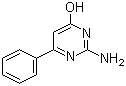 structure of CAS# 56741-94-7, 2-Amino-4-hydroxy-6-phenylpyrimidine
