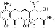 7-Amino-6-demethyl-6-deoxytetracycline molecular structure (CAS 5679-00-5)