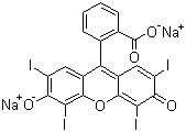 结构式 CAS# 568-63-8, 赤藓红