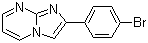 2-(4-Bromophenyl)imidazo[1,2-a]pyrimidine molecular structure (CAS 56921-85-8)