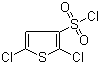 结构式 CAS# 56946-83-9, 2,5-二氯-3-氯磺酰基噻吩