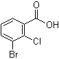 结构式 CAS# 56961-27-4, 3-溴-2-氯苯甲酸