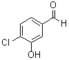 structure of CAS# 56962-12-0, 4-Chloro-3-hydroxybenzaldehyde;3-Hydroxy-4-chlorobenzaldehyde