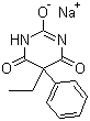 Phenobarbital sodium  molecular structure (CAS 57-30-7)