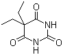 structure of CAS# 57-44-3, Barbital;Diethylmalonylurea