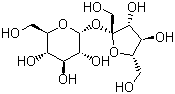 D(+)-Sucrose molecular structure (CAS 57-50-1)