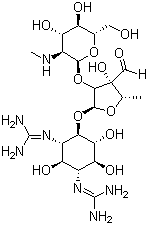 结构式 CAS# 57-92-1, 链霉素
