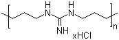 结构式 CAS# 57028-96-3, 聚六亚甲基胍盐酸盐