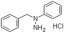 N-Benzyl-N-phenylhydrazine hydrochloride molecular structure (CAS 5705-15-7)