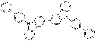 structure of CAS# 57102-51-9, 9,9'-Bis([1,1'-biphenyl]-4-yl)-3,3'-bi-9H-carbazole