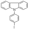 structure of CAS# 57103-15-8, 9-(4-Iodophenyl)carbazole