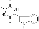 N-(3-Indolylacetyl)-L-alanine molecular structure (CAS 57105-39-2)