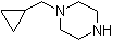structure of CAS# 57184-25-5, 1-(Cyclopropylmethyl)piperazine;N-(Cyclopropylmethyl)piperazine