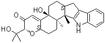 结构式 CAS# 57186-25-1, 蕈青霉素