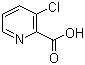结构式 CAS# 57266-69-0, 3-氯-2-吡啶甲酸