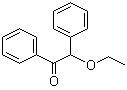 结构式 CAS# 574-09-4, 安息香乙醚; 苯偶姻乙醚