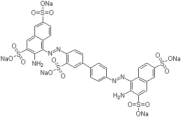 Trypan Red molecular structure (CAS 574-64-1)
