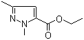结构式 CAS# 5744-40-1, 1,3-二甲基-1H-吡唑-5-甲酸乙酯